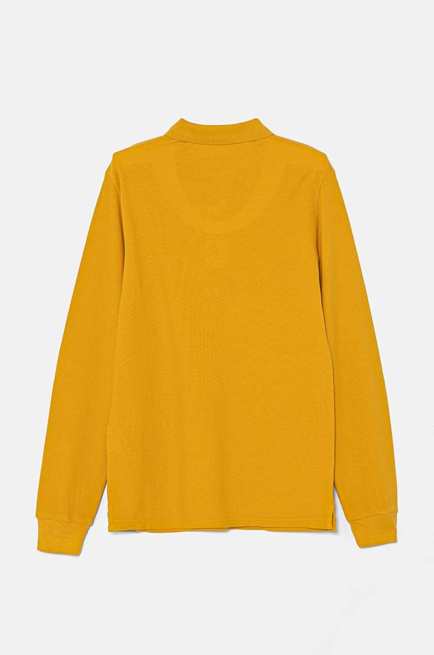 Дитяче поло United Colors of Benetton колір жовтий однотонне 3089C300Z