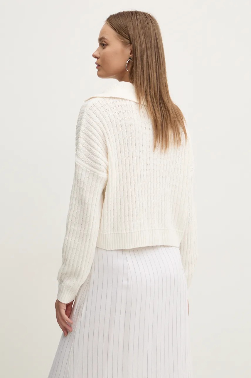 Hollister Co. pulóver női, bézs, KI350-4170 termék 2. képe