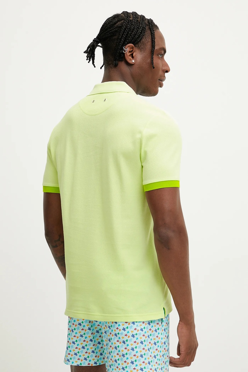 Βαμβακερό μπλουζάκι πόλο Vilebrequin PALATIN φωτογραφία