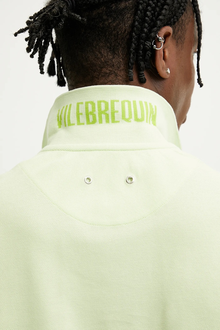 Βαμβακερό μπλουζάκι πόλο Vilebrequin PALATIN φωτογραφία