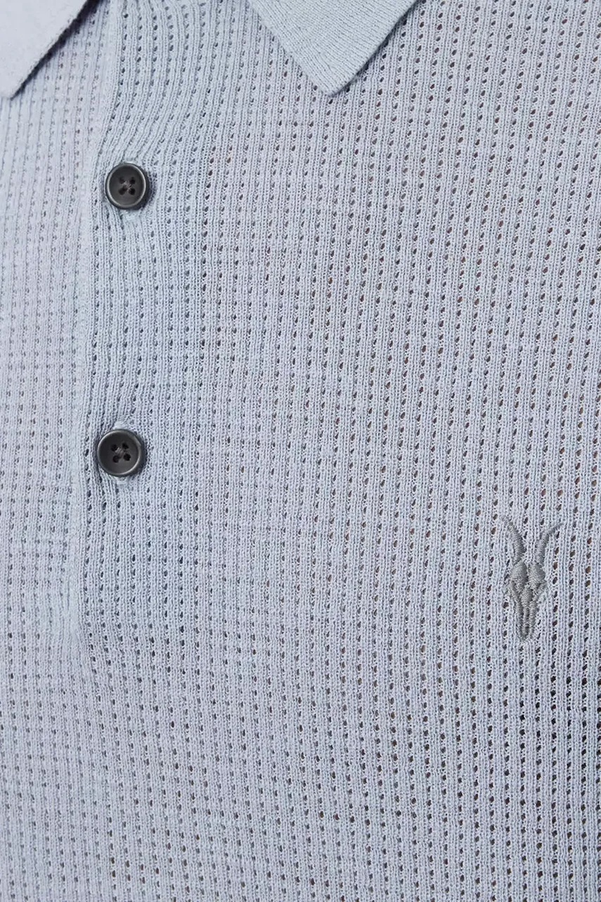 Bavlnené polo tričko AllSaints AUBREY SS