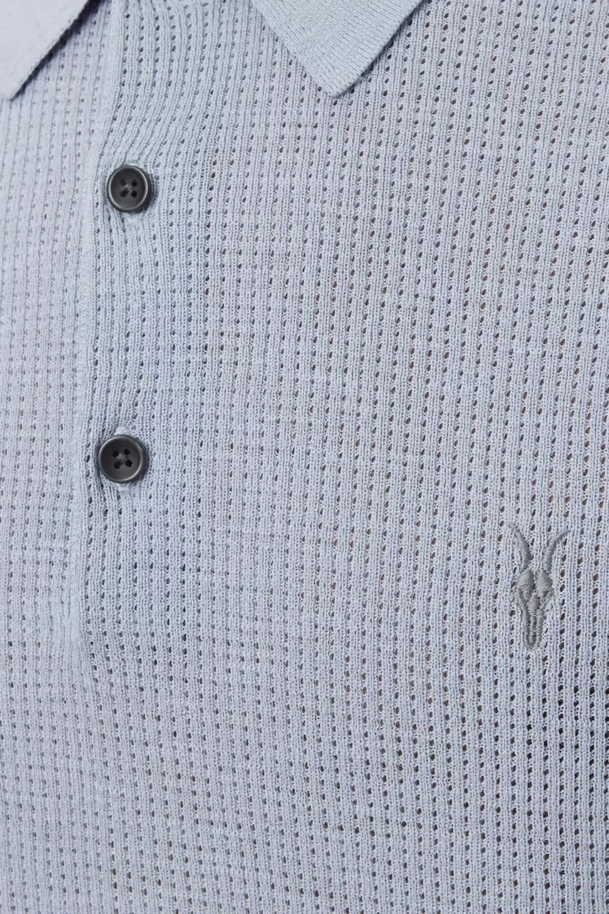 Bavlnené polo tričko AllSaints AUBREY SS