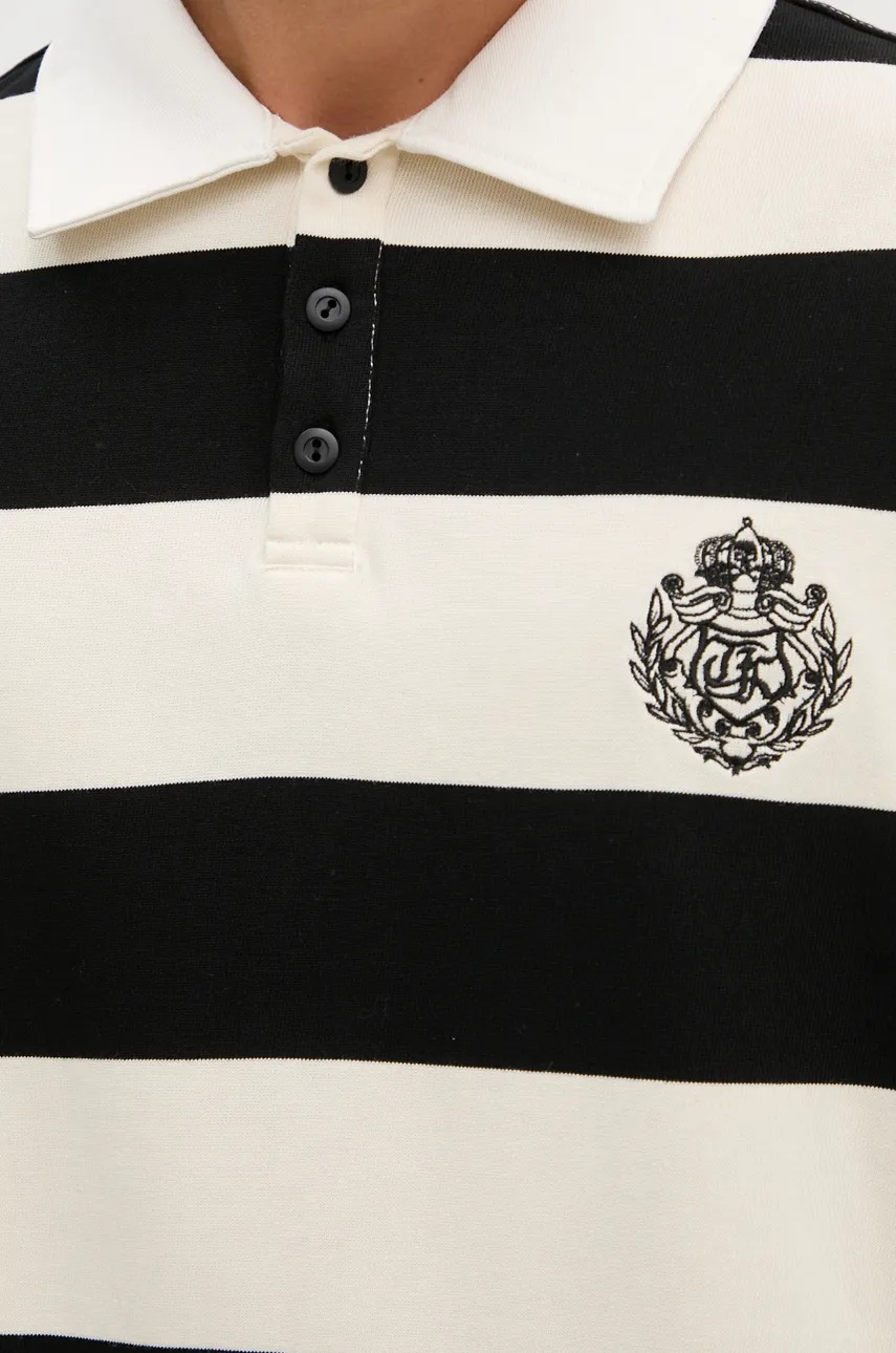 Βαμβακερή μπλούζα με μακριά μανίκια The Kooples φωτογραφία