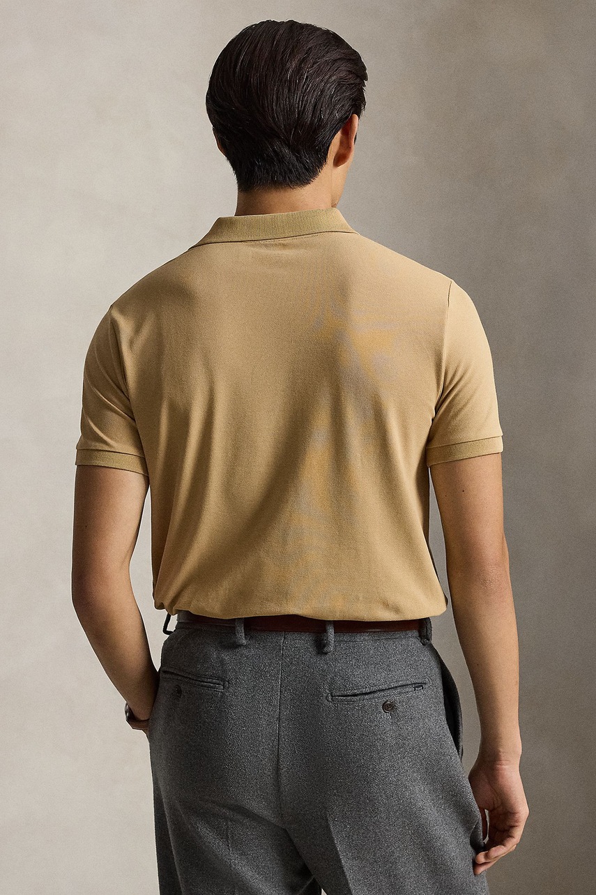 Polo Ralph Lauren  тениска с яка мъжка от памук с еластан