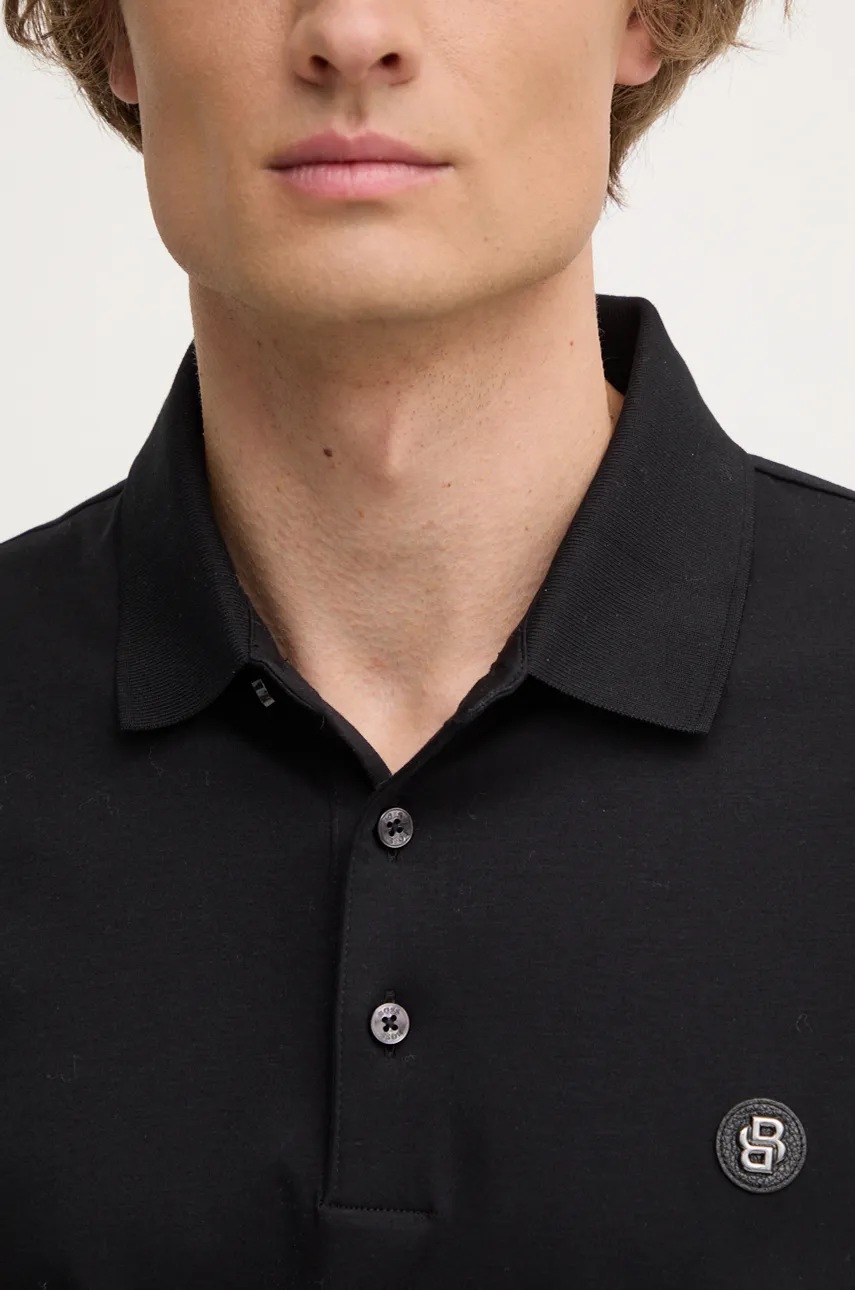 Bavlněné tričko s dlouhým rukávem BOSS C-Paley 01