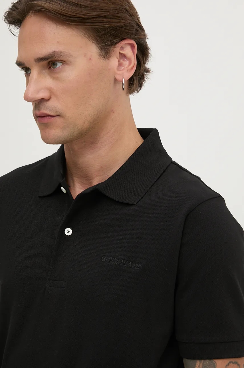 Bavlnené polo tričko Guess Jeans