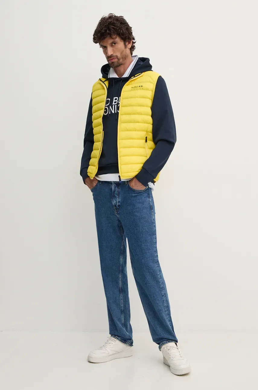 Поло Red Bull Racing x Pepe Jeans Red Bull Racing x Pepe Jeans мужское цвет белый с принтом RM540001 Поло Red Bull Racing x Pepe Jeans Red Bull Racing x Pepe Jeans мужское цвет белый с принтом RM540001