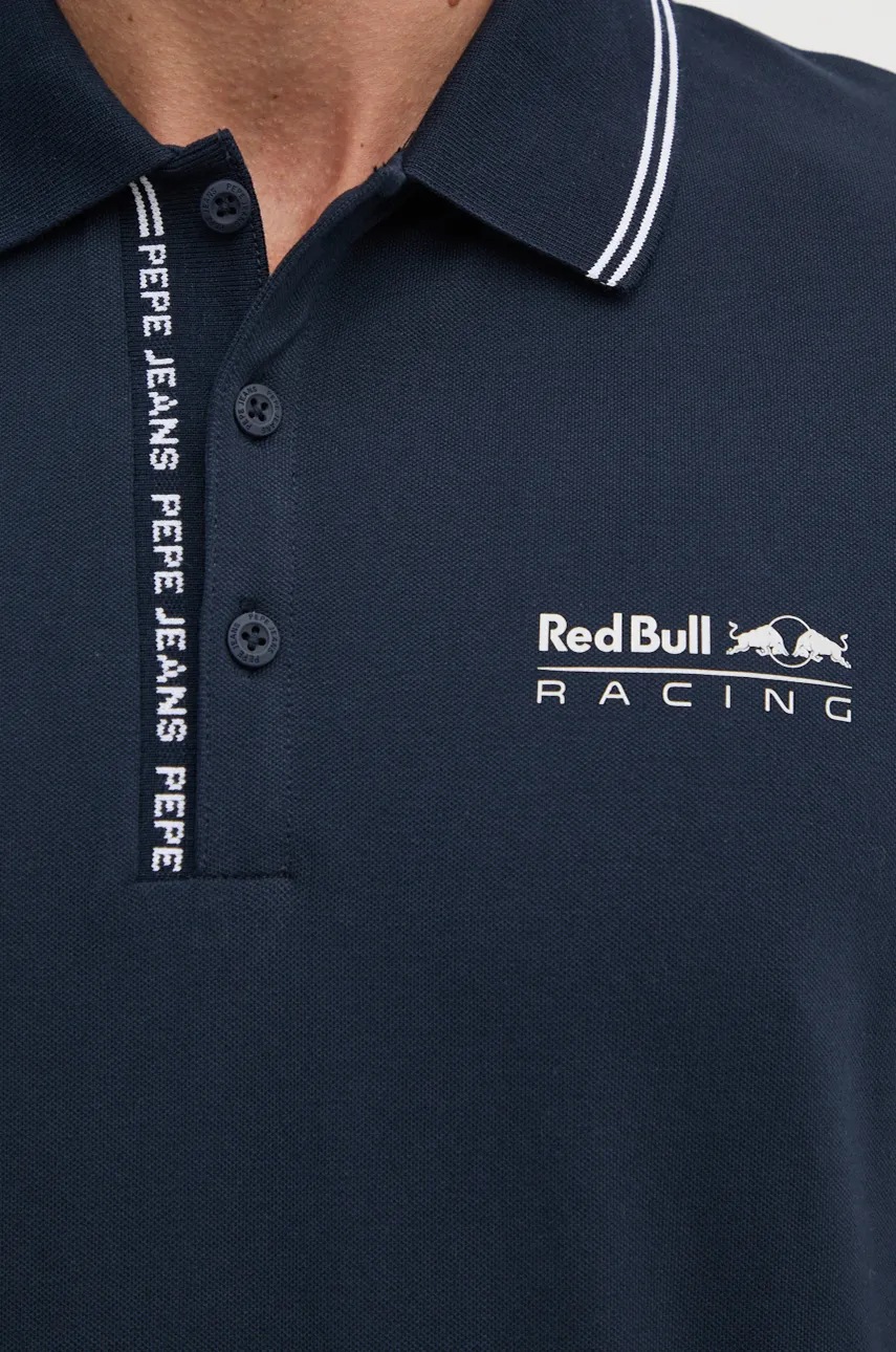 Πόλο Red Bull Racing x Pepe Jeans χρώμα: ναυτικό μπλε, RM540001 φωτογραφία