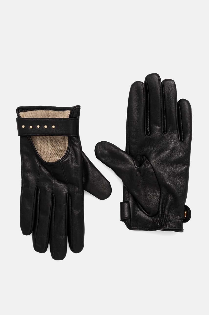 

Кожени ръкавици Gianni Chiarini в черно GN 11129 NA-RIV, Черен