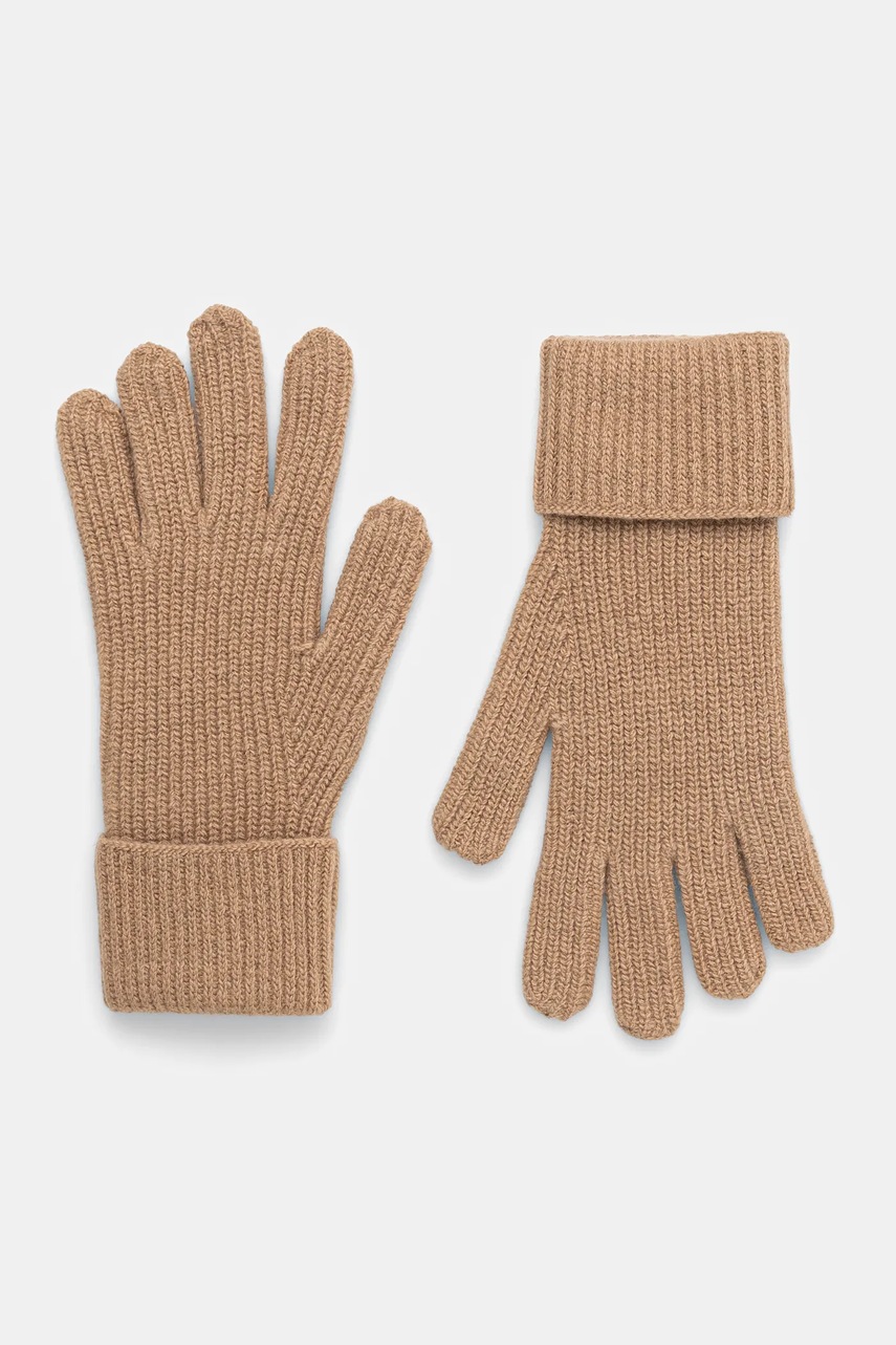 

Вълнени ръкавици Weekend Max Mara в бежово 2425566015600, Бежов
