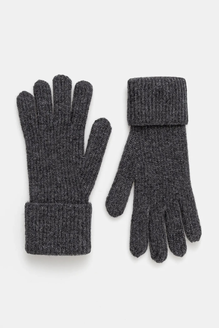 

Вълнени ръкавици Weekend Max Mara в сиво 2425566015600, Сив