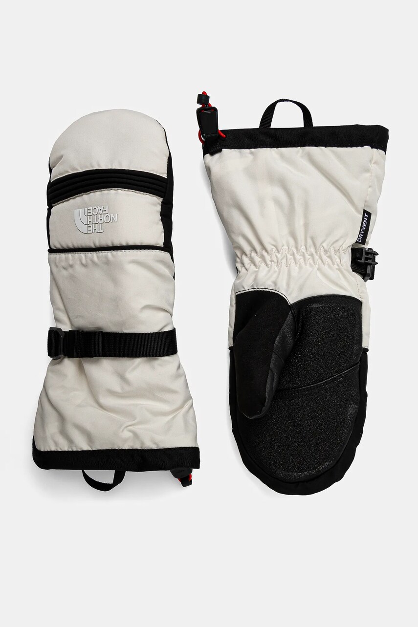 The North Face manusi de schi Montana culoarea bej, NF0A89QKQLI1