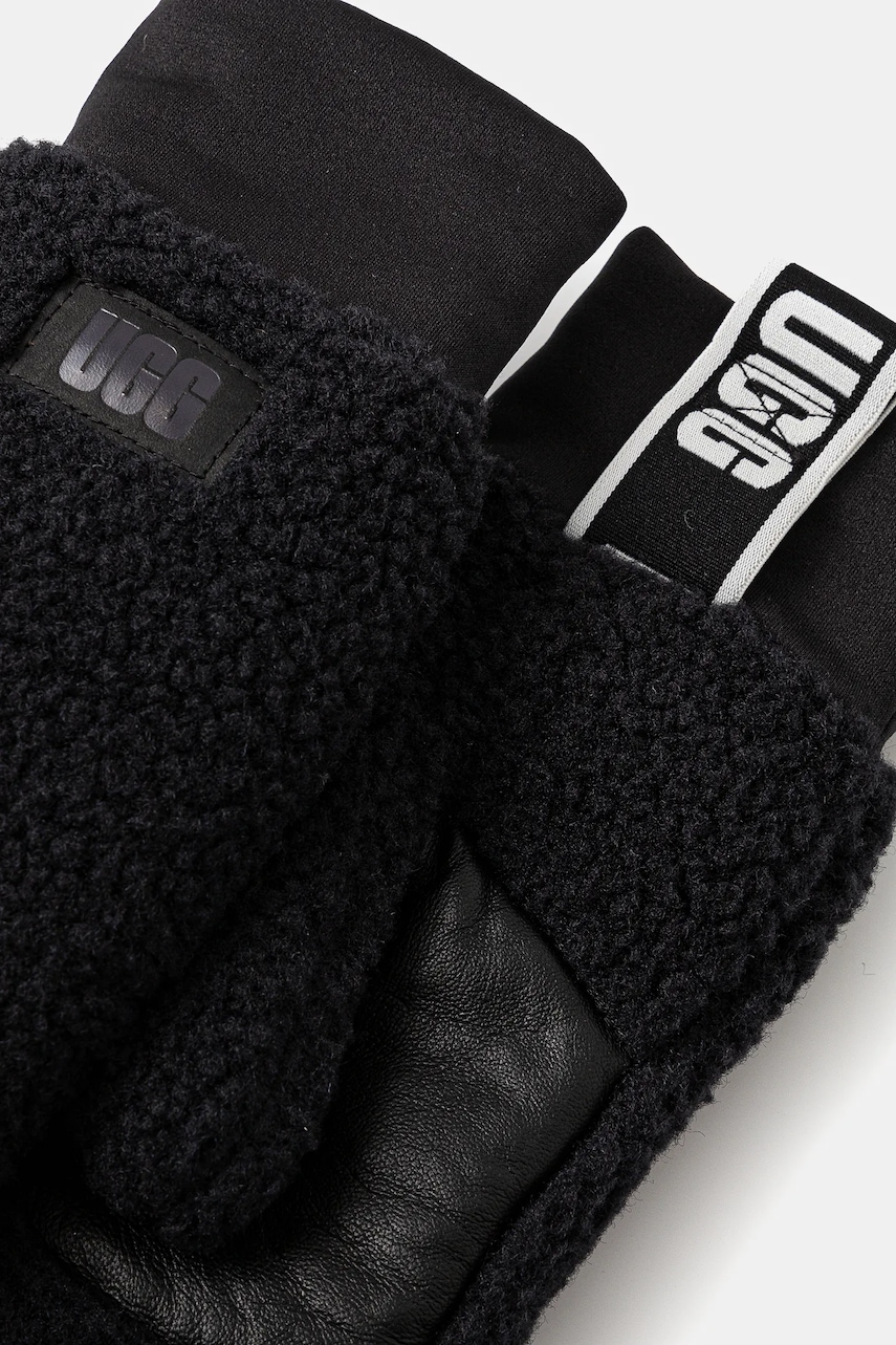 Перчатки UGG женские цвет чёрный 101099 Перчатки UGG женские цвет чёрный 101099