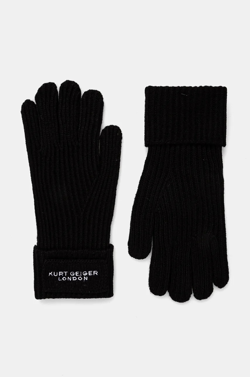 

Ръкавици Kurt Geiger London в черно 3655000979, Черен
