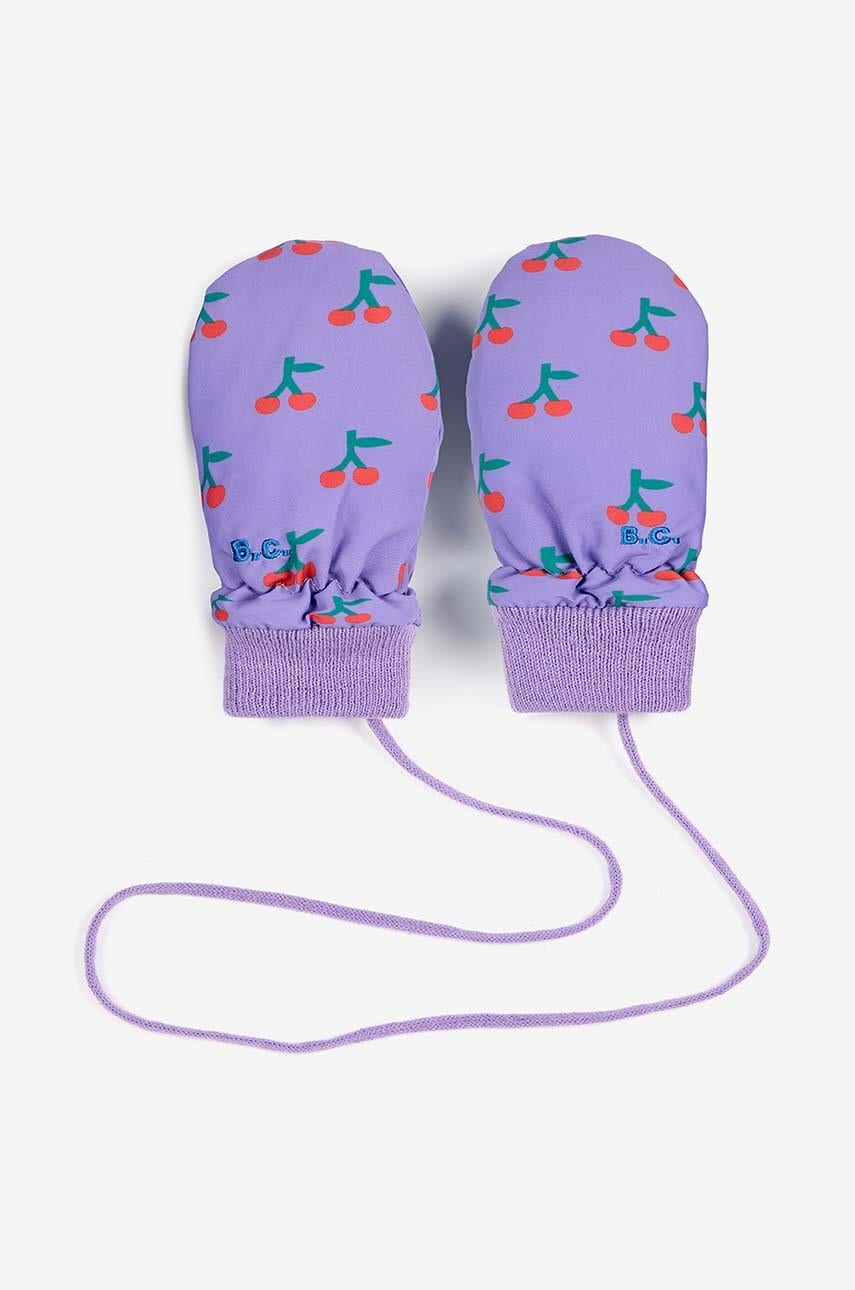 Bobo Choses manusi copii Cherry culoarea violet, 224AH027