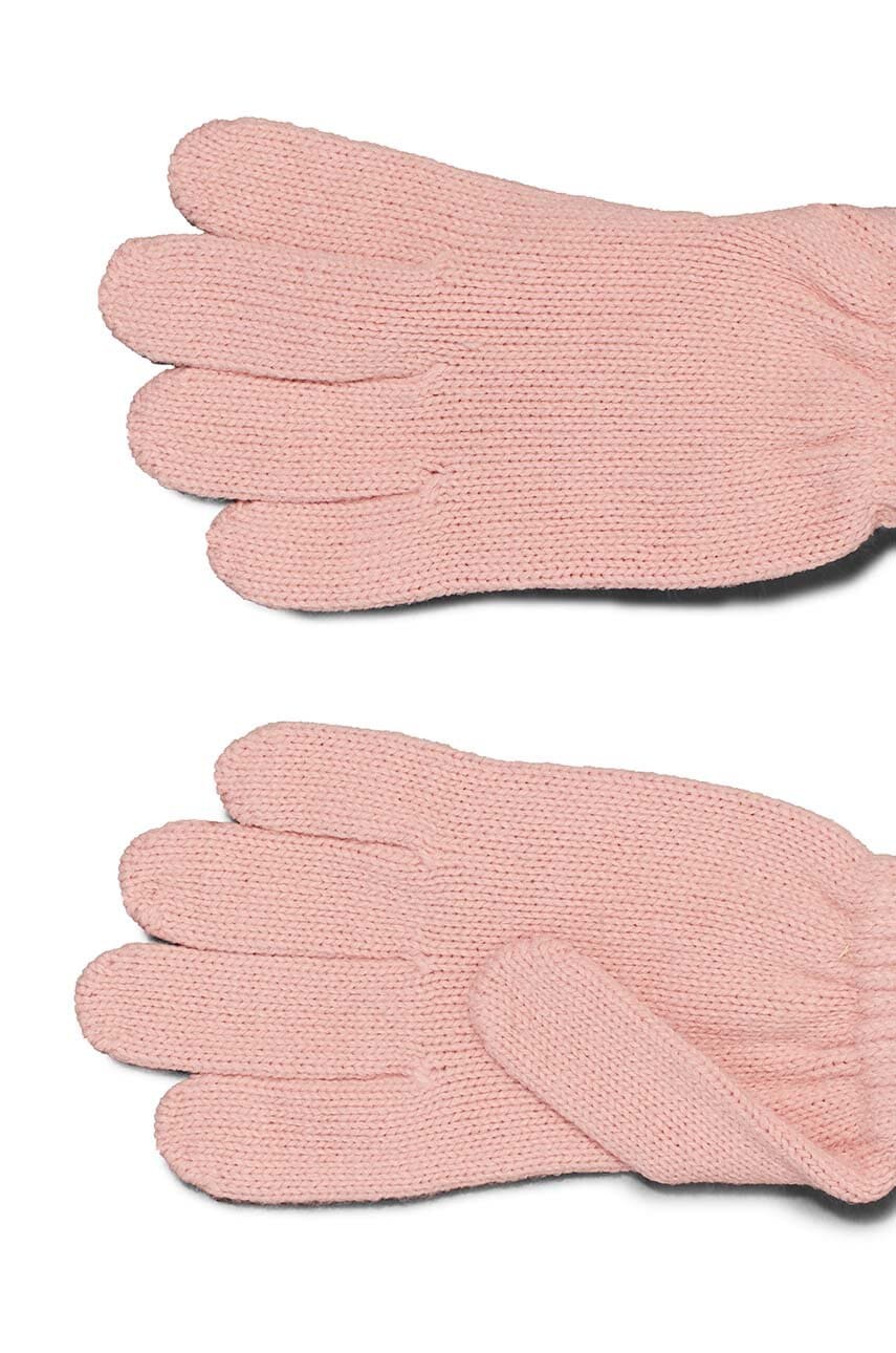 Детские перчатки Calvin Klein Jeans цвет розовый IU0IU00525 Детские перчатки Calvin Klein Jeans цвет розовый IU0IU00525