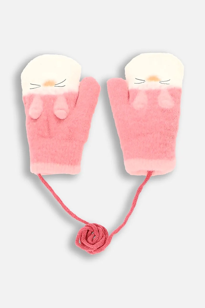 

Детски ръкавици Coccodrillo в розово ACCESSORIES WINTER GIRL, Розов