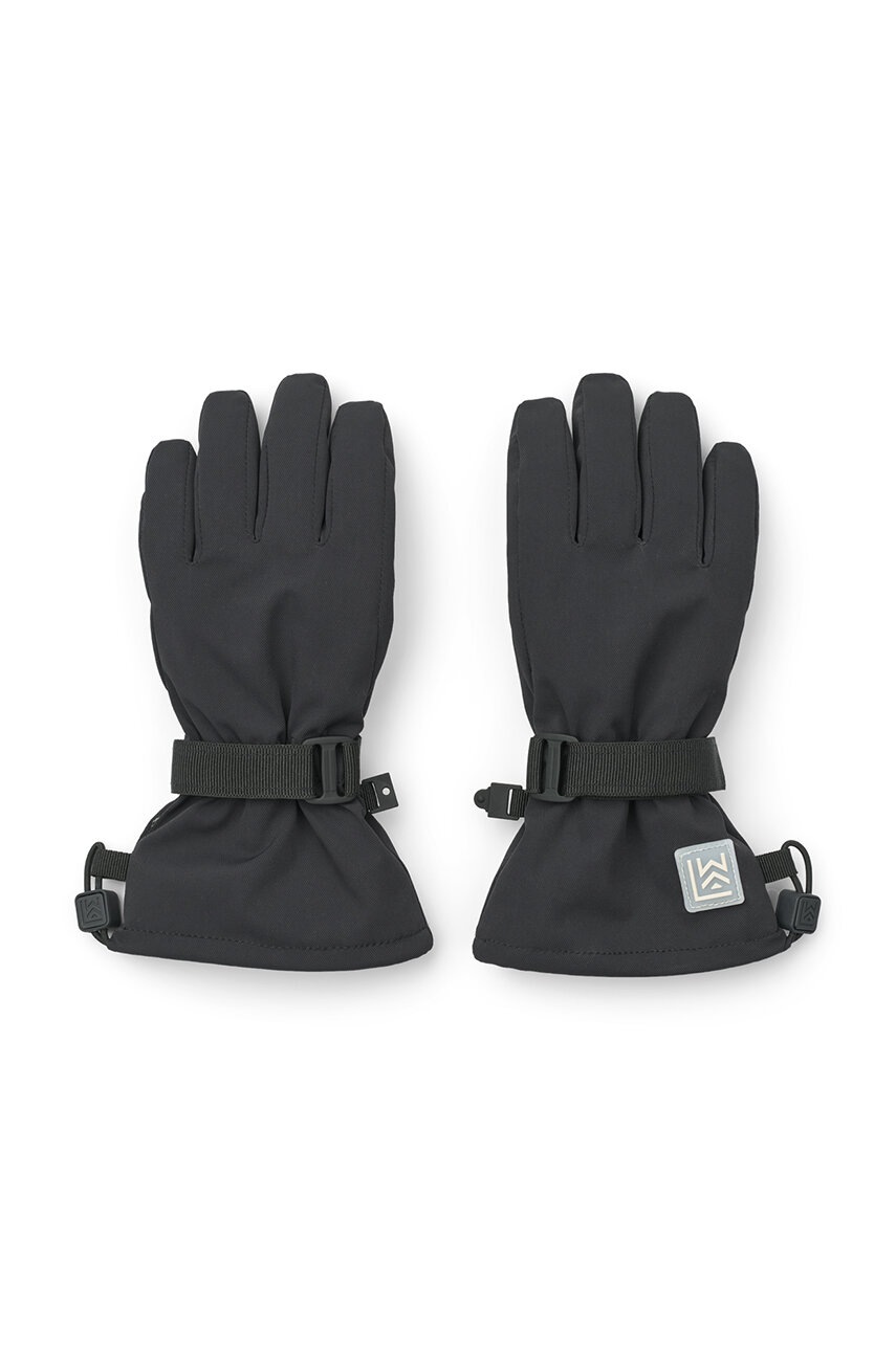 

Детски ски ръкавици Liewood Kinza Gloves LW19207, Черен