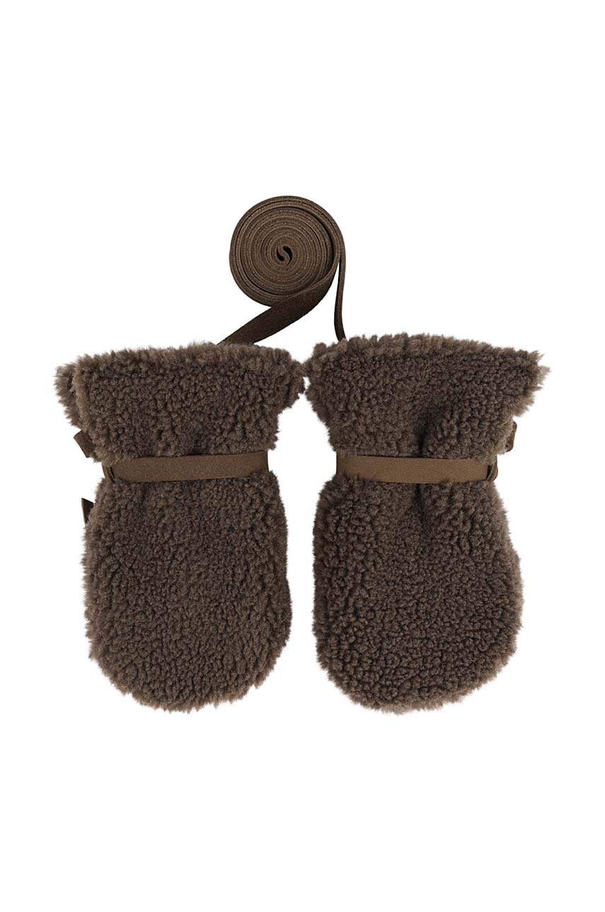 Детские перчатки Donsje Richy Mittens Stag цвет коричневый 6023108