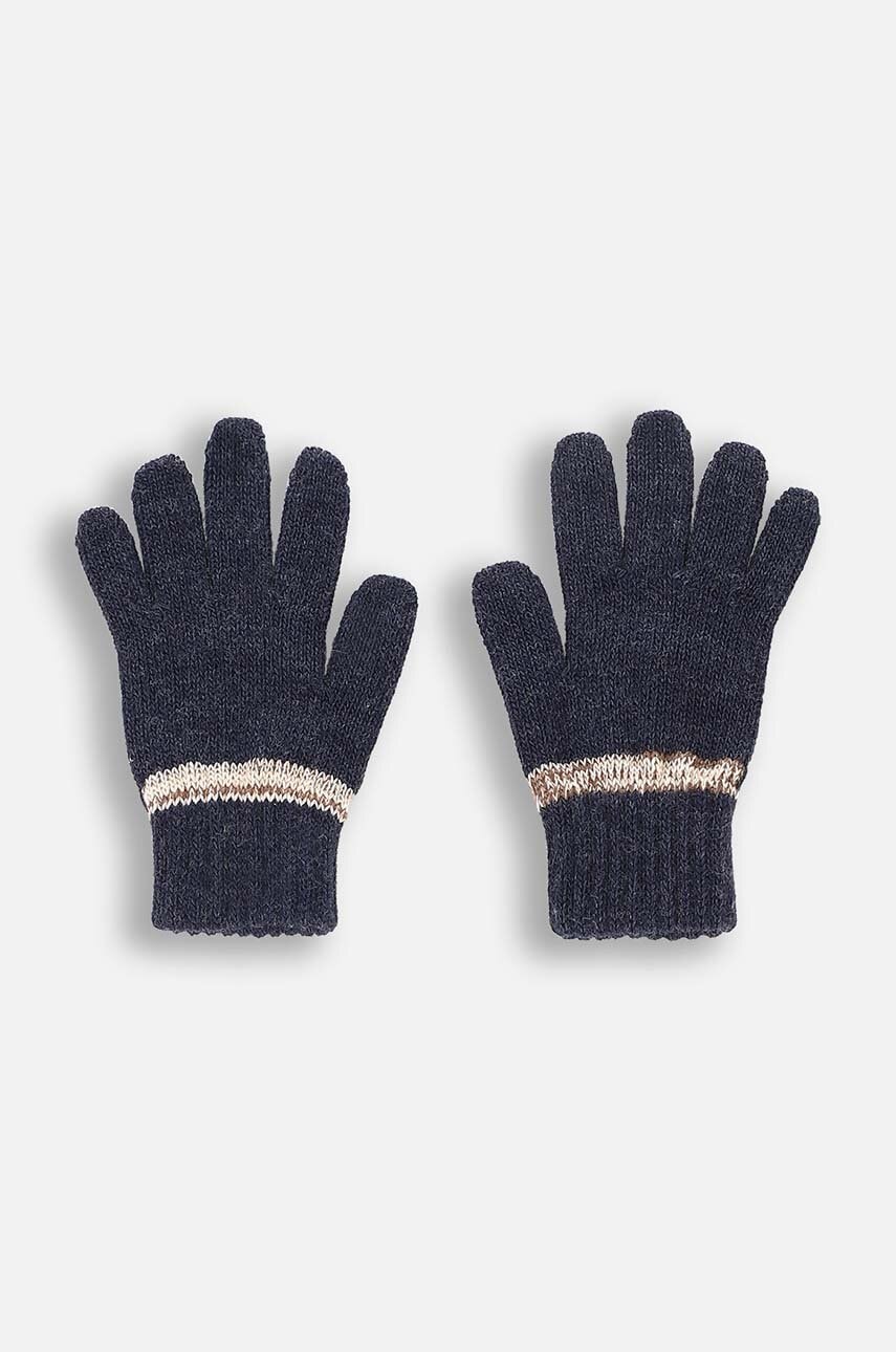Coccodrillo manusi copii culoarea albastru marin, ACCESSORIES WINTER BOY