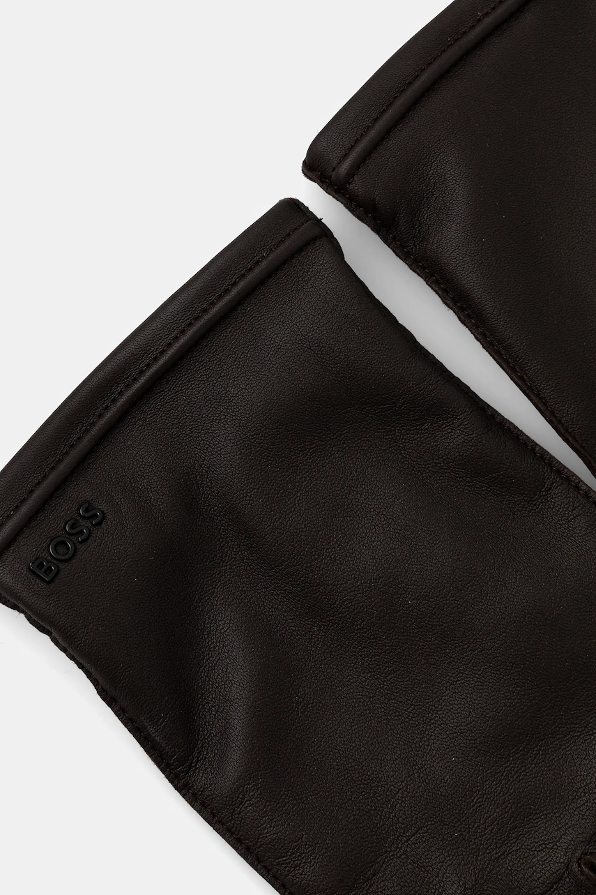 Kožené rukavice BOSS Kranton-ME