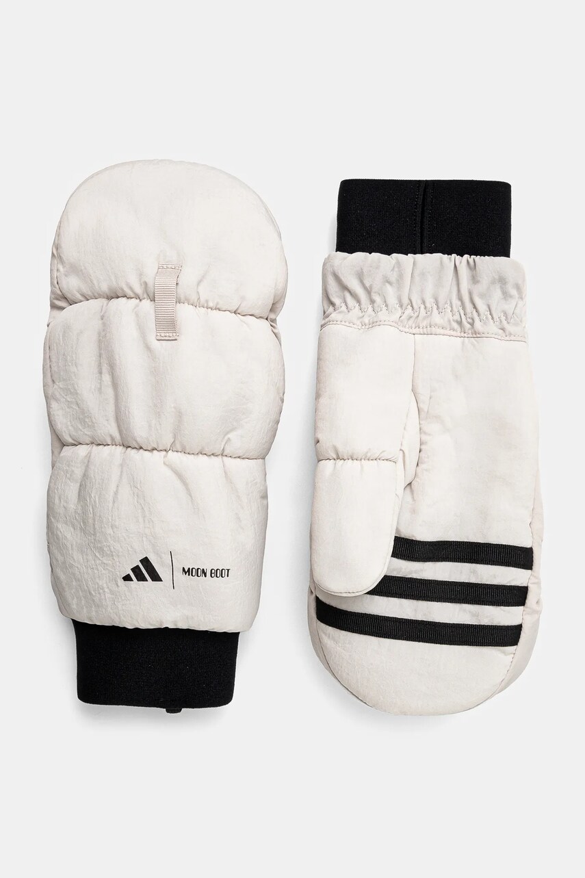 adidas manusi x Moon Boot barbati, culoarea alb, JE1948