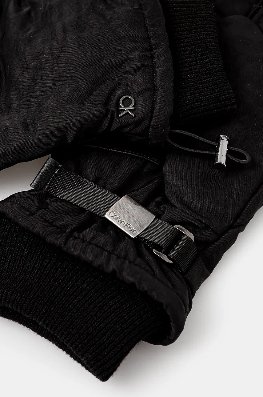 Перчатки Calvin Klein мужские цвет чёрный K50K512388 Перчатки Calvin Klein мужские цвет чёрный K50K512388