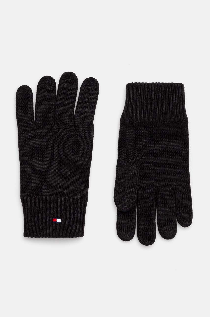 

Ръкавици Tommy Hilfiger в черно AM0AM12845, Черен