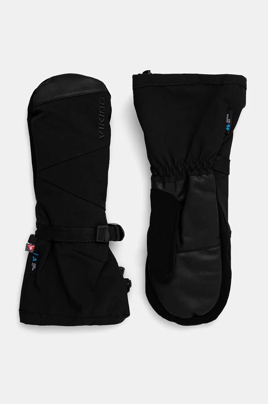 Viking manusi Tores Mitten culoarea negru, 111/24/5667