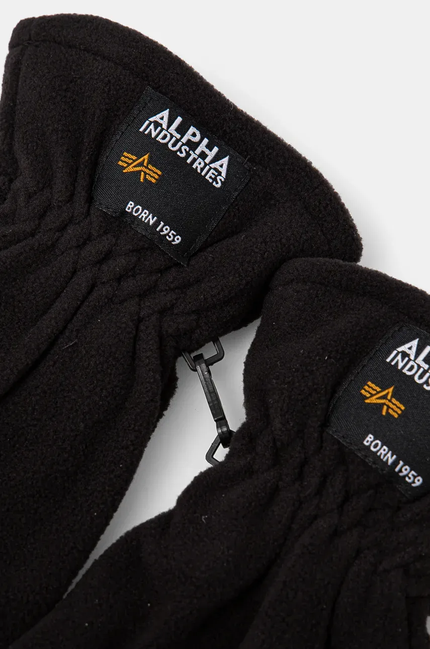 Перчатки Alpha Industries цвет чёрный 118936 Перчатки Alpha Industries цвет чёрный 118936