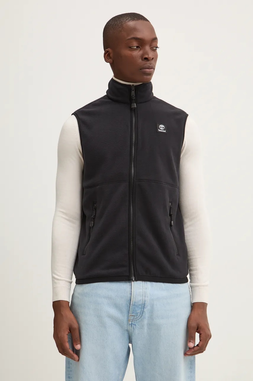 Timberland vesta culoarea negru, de tranzitie, TB0A62FK0011