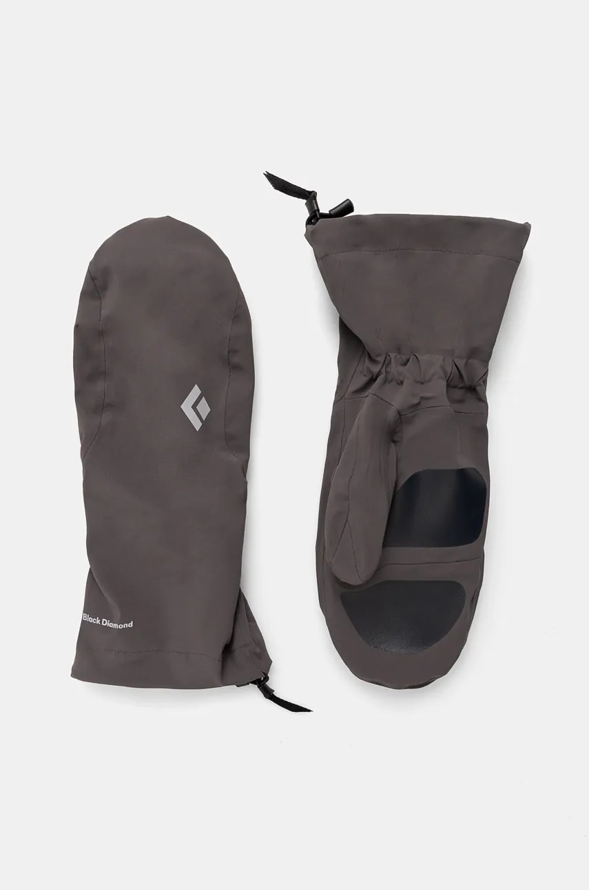 Black Diamond manusi Waterproof Overmitts culoarea gri, BD801026 Black Diamond manusi Waterproof Overmitts culoarea gri, BD801026