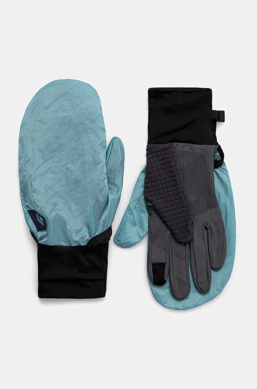 Black Diamond manusi Deploy Wind Hood culoarea verde, BD801742 Black Diamond manusi Deploy Wind Hood culoarea verde, BD801742