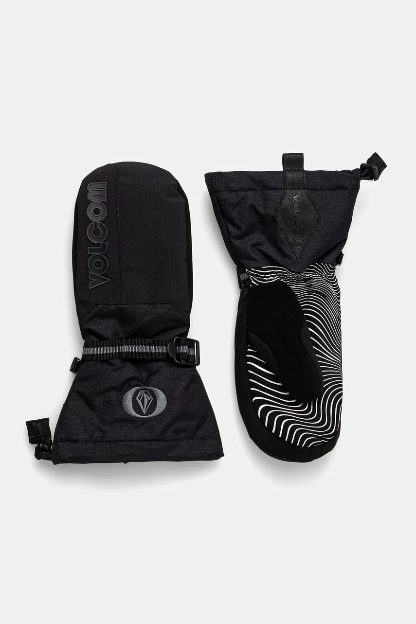 Volcom mănuși Millicent culoarea negru, J6852506 - 0 | YEO