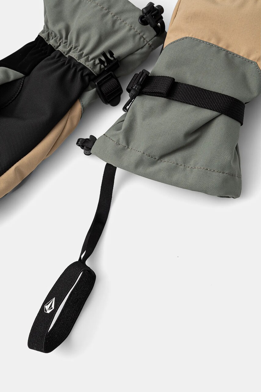 Перчатки Volcom V.Snow цвет зелёный K6852505 Перчатки Volcom V.Snow цвет зелёный K6852505