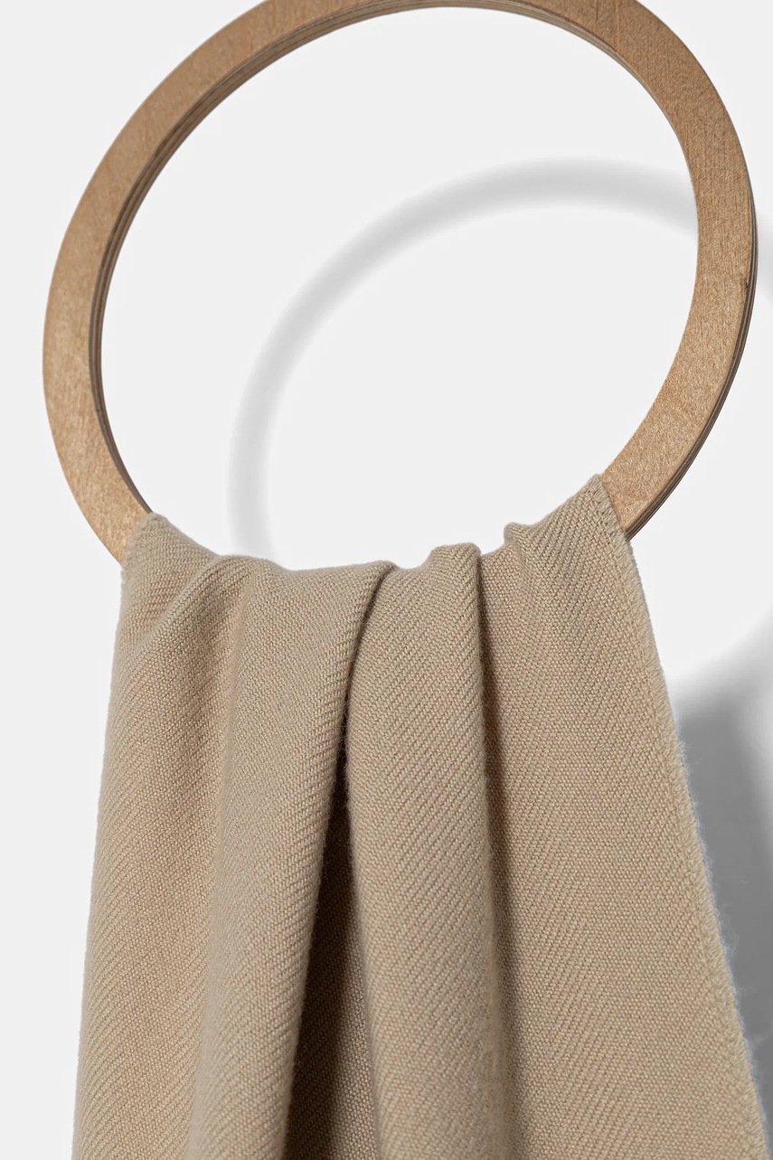 Шерстяной шарф BOSS цвет чёрный однотонная 50517216