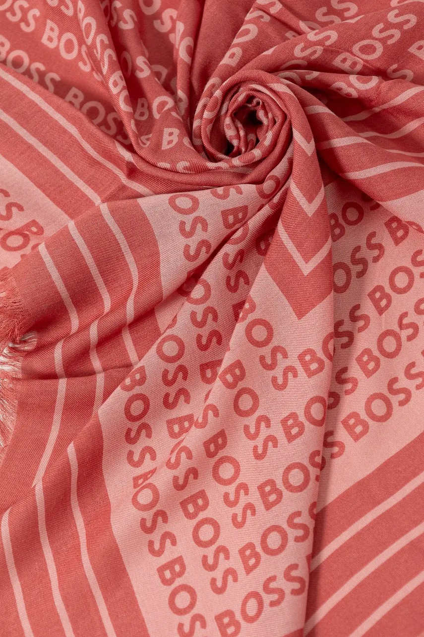 BOSS selyem sál szürke, 50521800 termék 2. képe