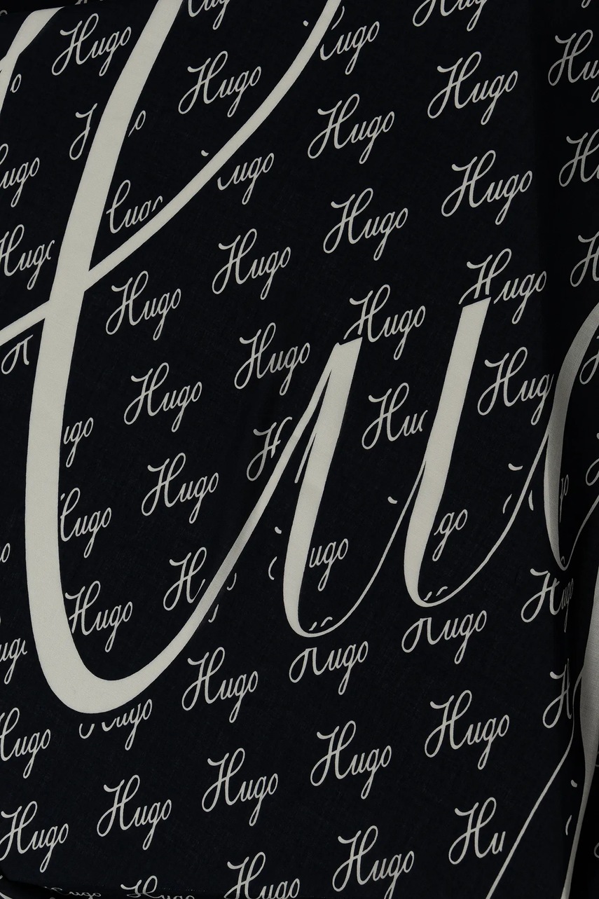 Платок HUGO цвет розовый узор 50517680