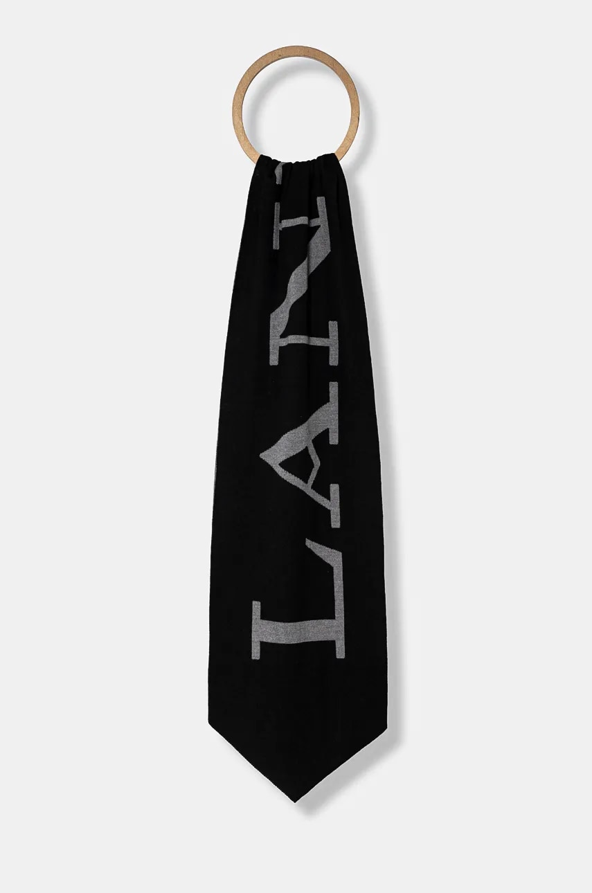 Lanvin fular femei, culoarea negru, modelator, 6L318E.U7713 Lanvin fular femei, culoarea negru, modelator, 6L318E.U7713