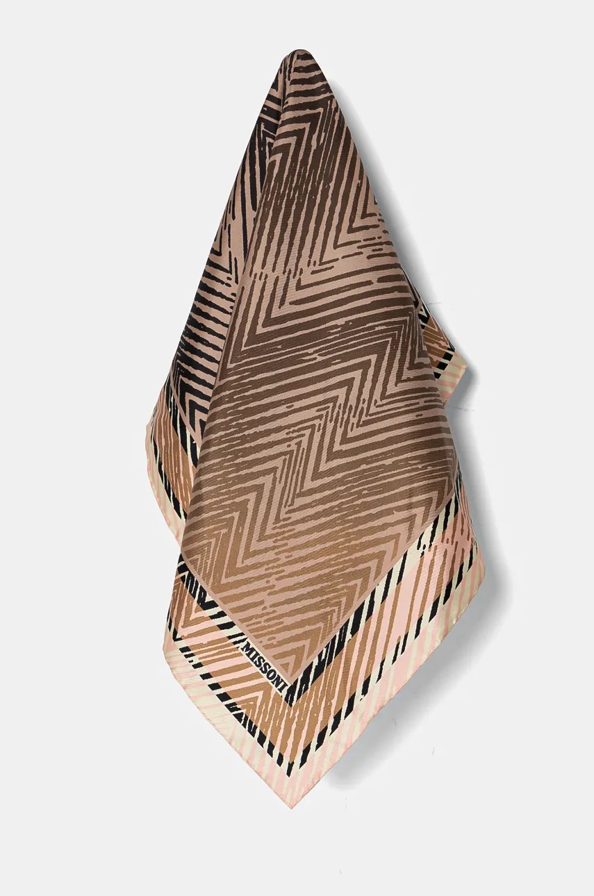 

Копринен шал Missoni с десен FO41TWD9773, Многоцветен