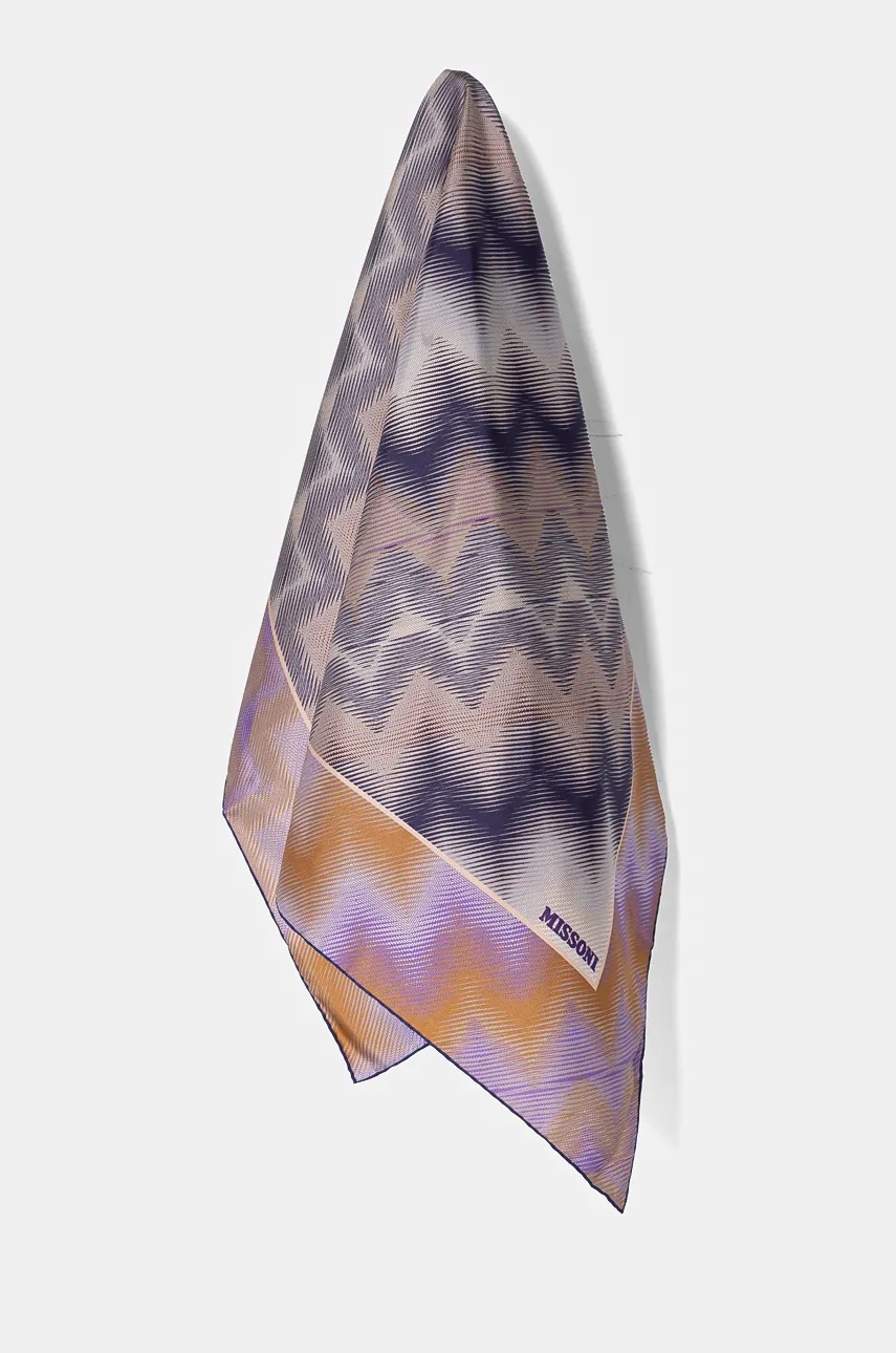 

Копринен шал Missoni с десен FO41TWD9775, Многоцветен