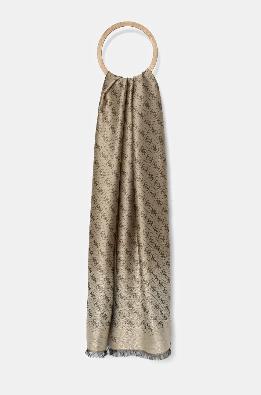 

Шал Guess дамски в златисто с десен AW5192 MOD03, Злато
