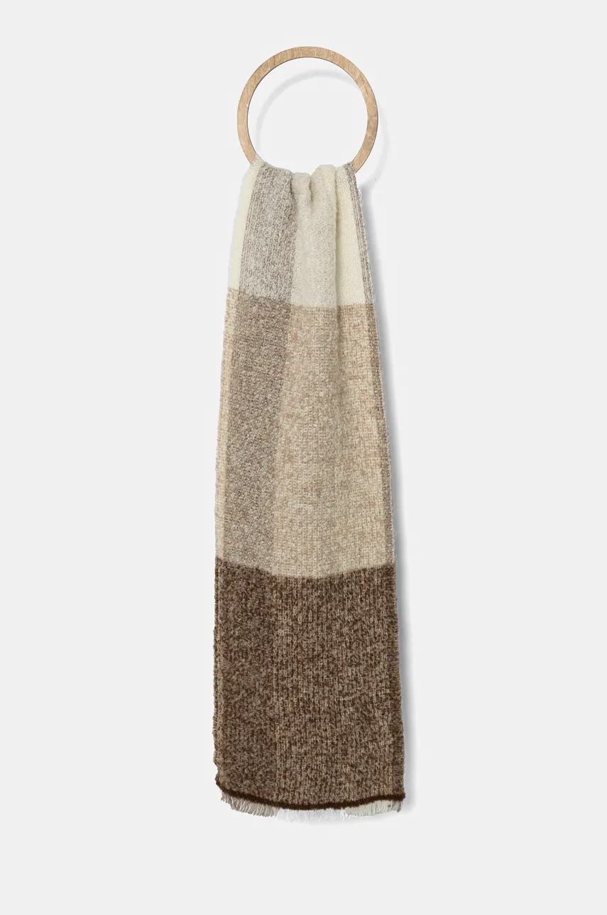 

Шал MAX&Co. дамски в бежово с десен 2426546047200, Бежов