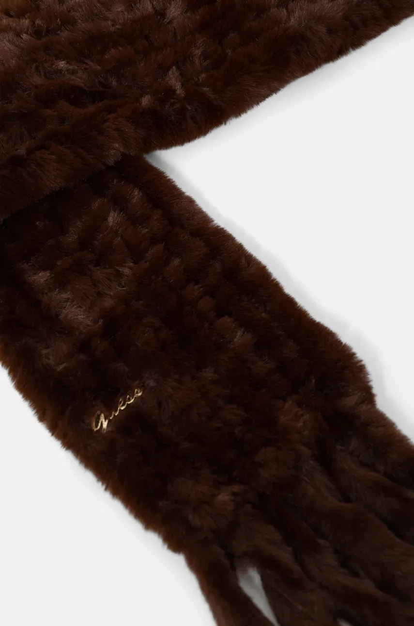 Шарф Guess CECILIA женский цвет коричневый однотонный W4BZ99 WGU30 Шарф Guess CECILIA женский цвет коричневый однотонный W4BZ99 WGU30