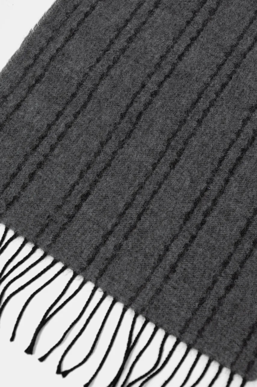 Шарф Sisley женский цвет серый узорный 6RICWU022 Шарф Sisley женский цвет серый узорный 6RICWU022