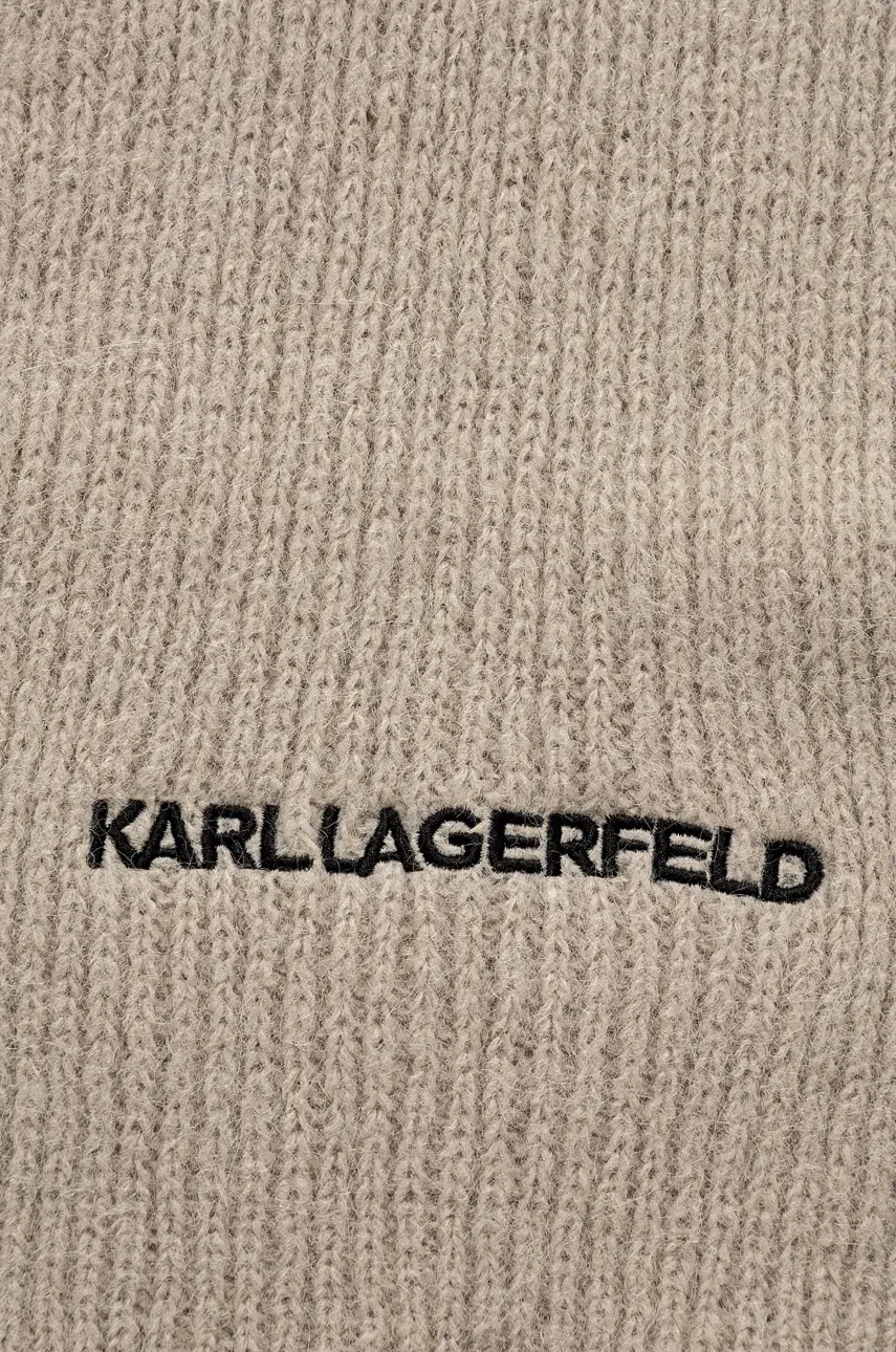 Шарф Karl Lagerfeld женский цвет бежевый однотонный 246W3305 Шарф Karl Lagerfeld женский цвет бежевый однотонный 246W3305