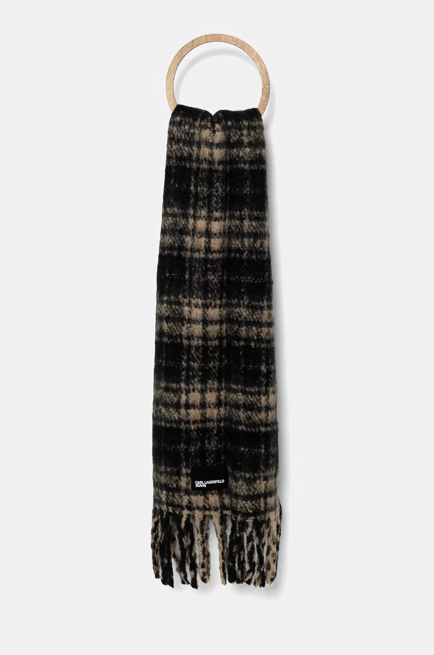 Karl Lagerfeld Jeans fular femei, modelator, 246J3303