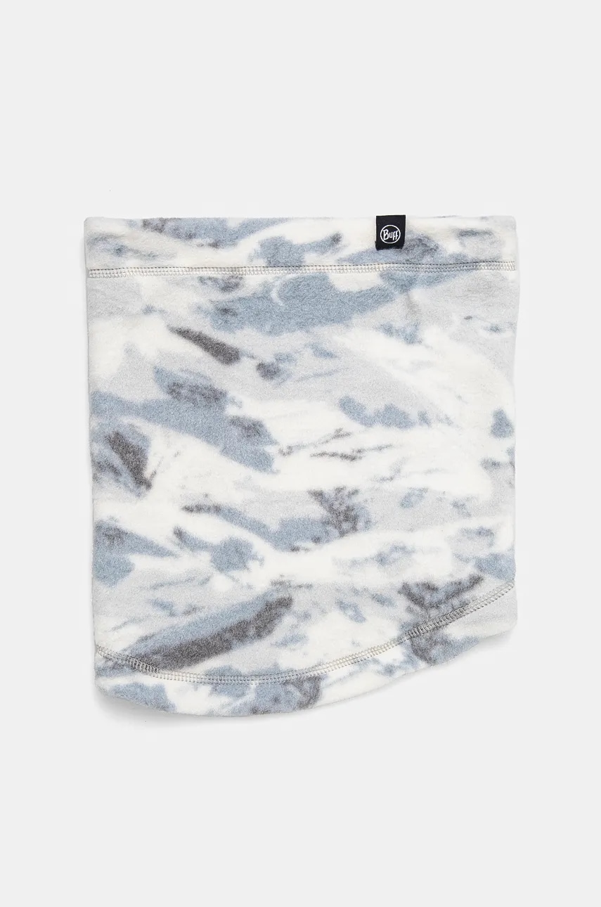 Buff fular impletit Polar Prints femei, culoarea gri, modelator, 134695 Buff fular impletit Polar Prints femei, culoarea gri, modelator, 134695