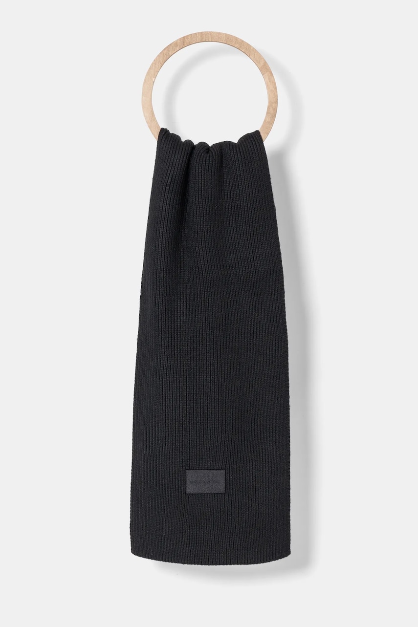 MICHAEL Michael Kors esarfa din amestec de lana culoarea negru, melanj, 539820 MICHAEL Michael Kors esarfa din amestec de lana culoarea negru, melanj, 539820