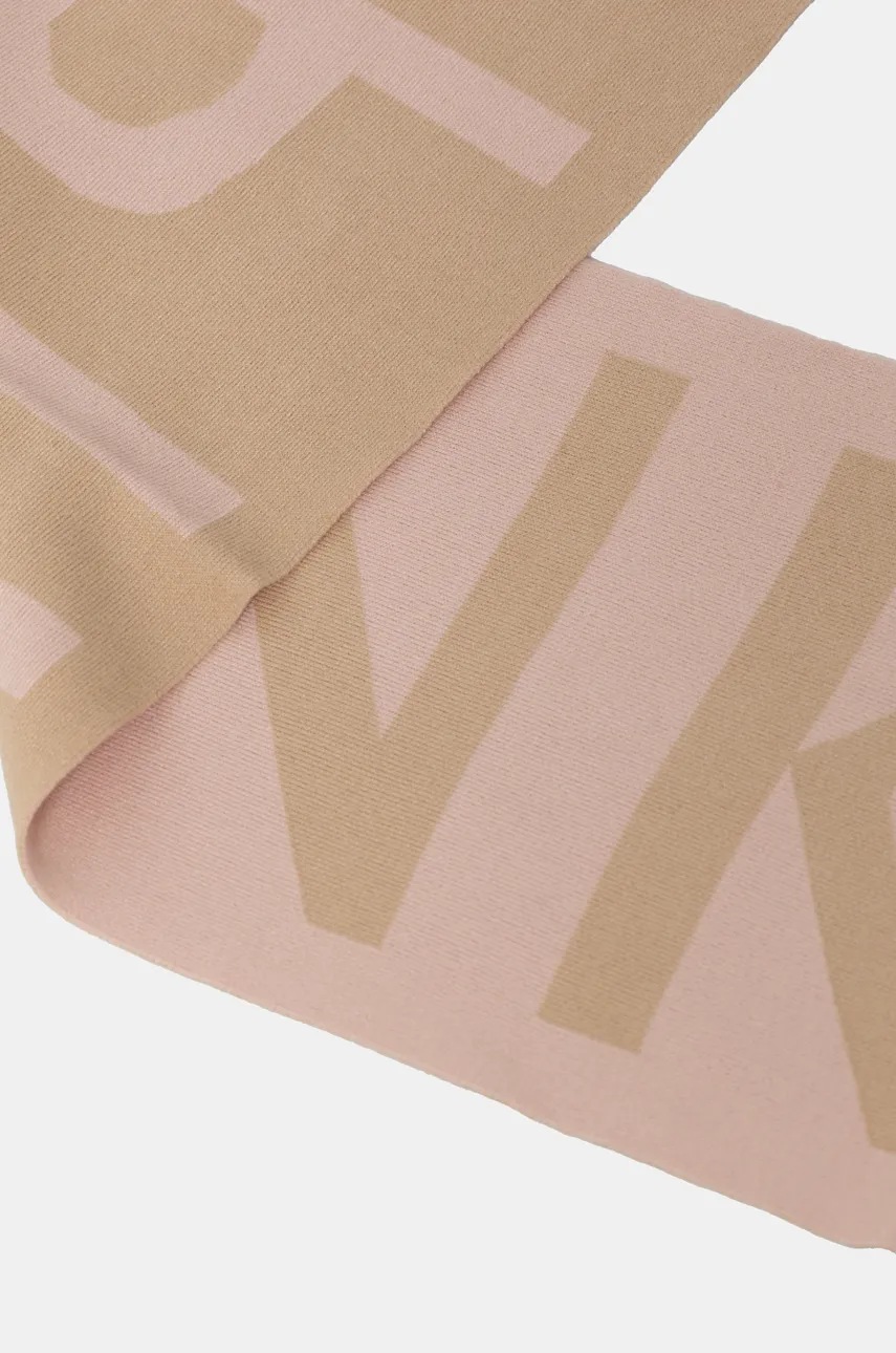 Детский шарф Pinko Up цвет оранжевый узорный F4PIJGSC098